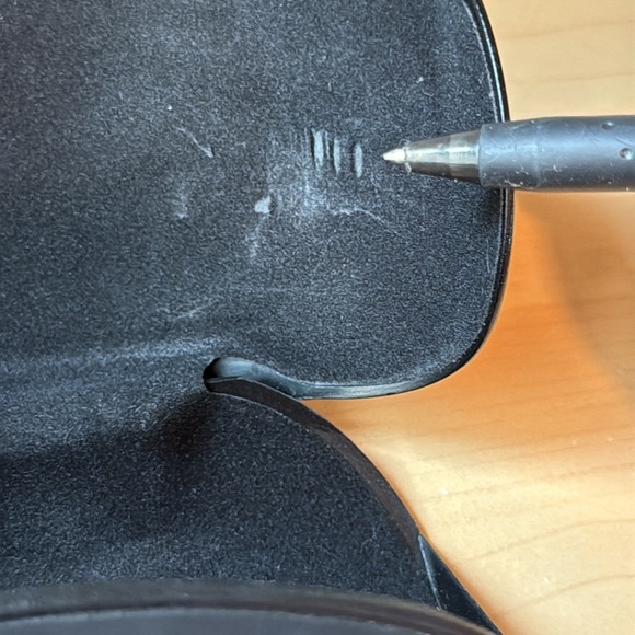 Armani Exchange Glasses Case A|X Black Hard Plastic Eyeglass/Sunglass Case - Picture 6 of 6